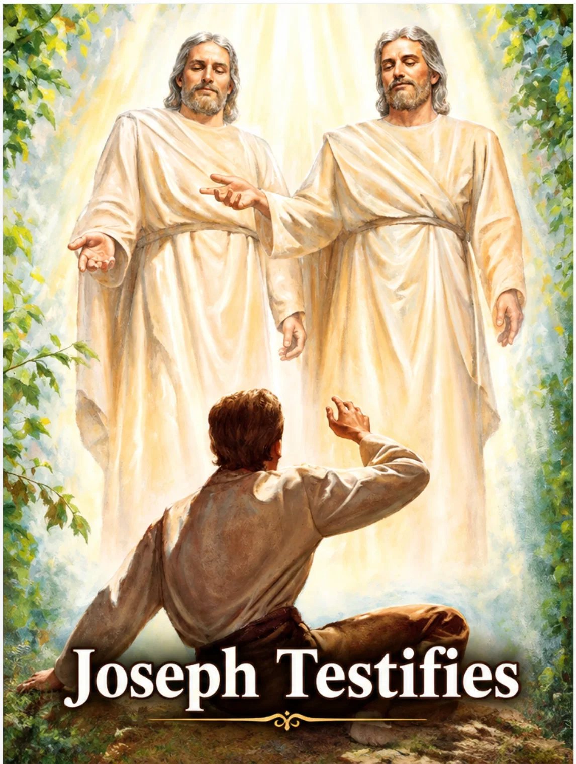 Joseph testifies: the boy Joseph Smith sees the Father and the Son