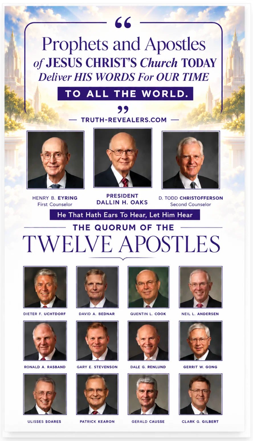 Illustration from “How Jesus’ Church Is Organized Today”