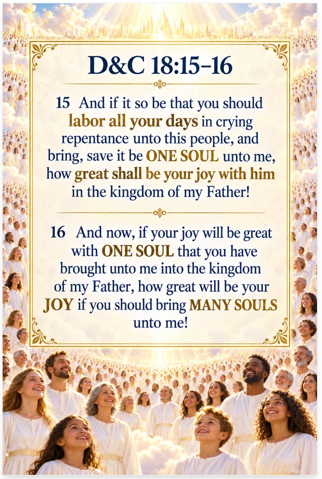 Preview of the Basic “God’s Holy Plan of Salvation” tri-fold brochure